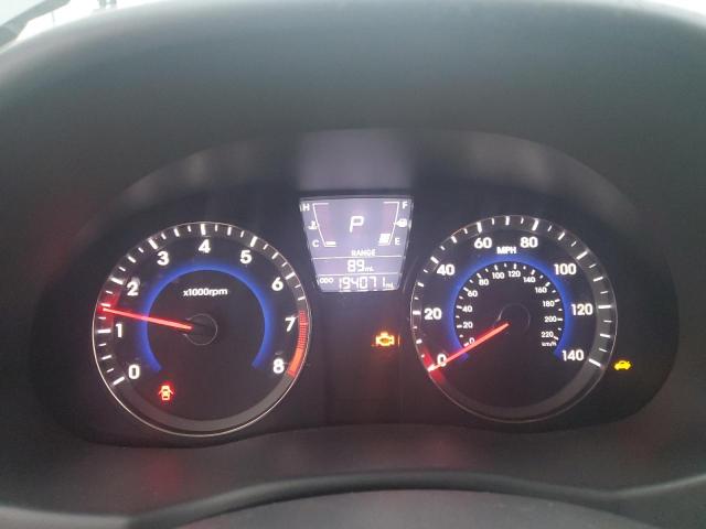 KMHCT4AE5CU240949 - 2012 HYUNDAI ACCENT GLS GRAY photo 9