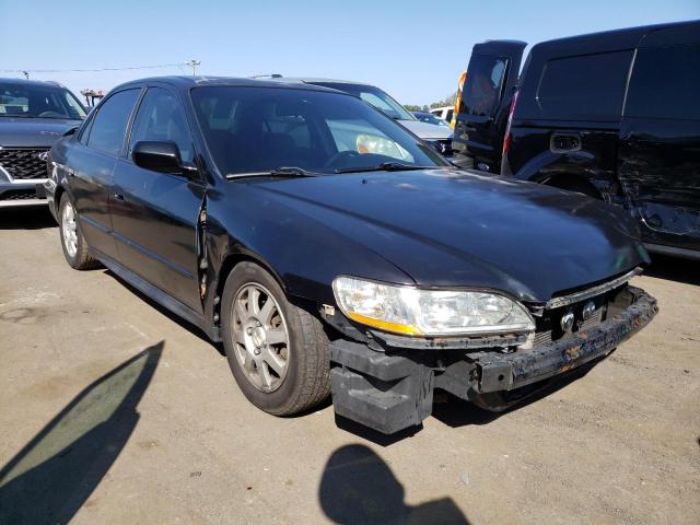 1HGCG66502A165706 - 2002 HONDA ACCORD LX BLACK photo 4