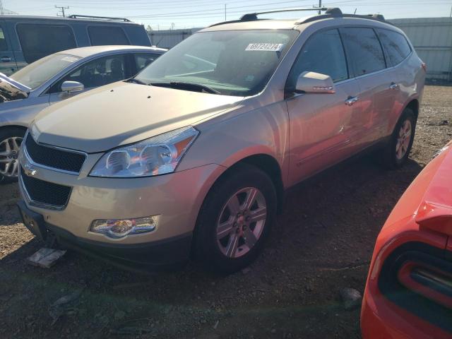 1GNLRFEDXAS145917 - 2010 CHEVROLET TRAVERSE LT SILVER photo 1