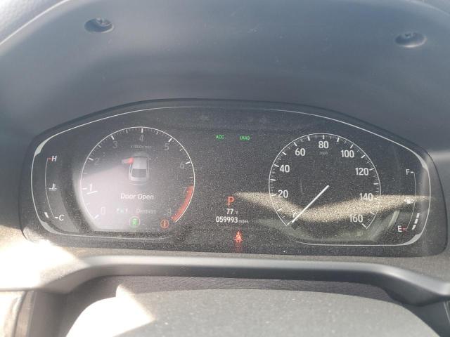 1HGCV2F34KA010833 - 2019 HONDA ACCORD SPORT Blau Foto 9