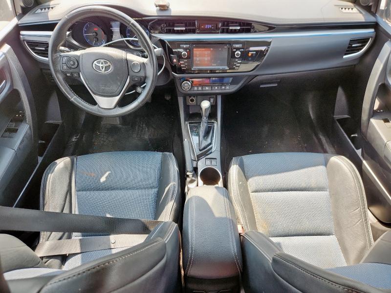 5YFBURHE2FP331176 - 2015 TOYOTA COROLLA L BLUE photo 8