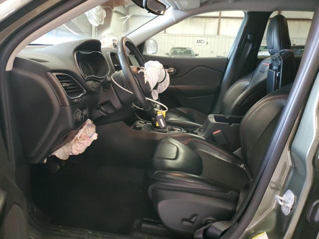 1C4PJMBX0KD432838 - 2019 JEEP CHEROKEE TRAILHAWK Yeşil fotoğraf 7