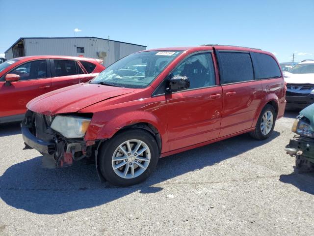 2C4RDGCG9ER429440 - 2014 DODGE GRAND CARA SXT RED photo 1