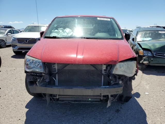 2C4RDGCG9ER429440 - 2014 DODGE GRAND CARA SXT RED photo 5