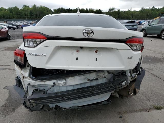 JTDHPRAE2LJ017488 - 2020 TOYOTA COROLLA LE WHITE photo 6