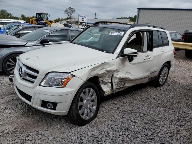 WDCGG8HB0CF807497 - 2012 MERCEDES-BENZ GLK 350 4MATIC WHITE photo 1