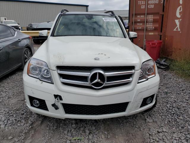 WDCGG8HB0CF807497 - 2012 MERCEDES-BENZ GLK 350 4MATIC WHITE photo 5