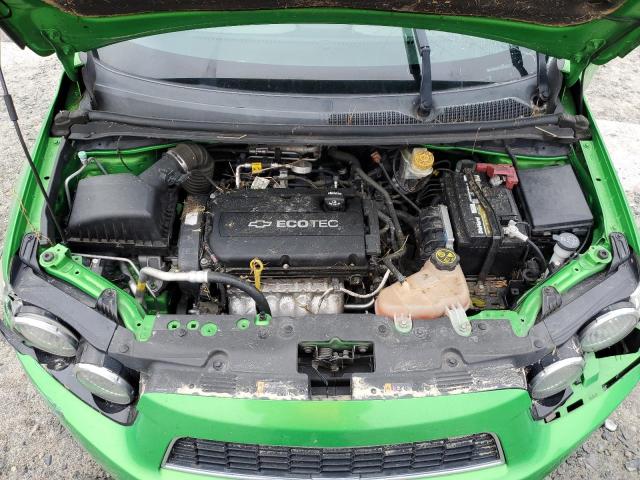 1G1JC6SH4G4110532 - 2016 CHEVROLET SONIC LT GREEN photo 11