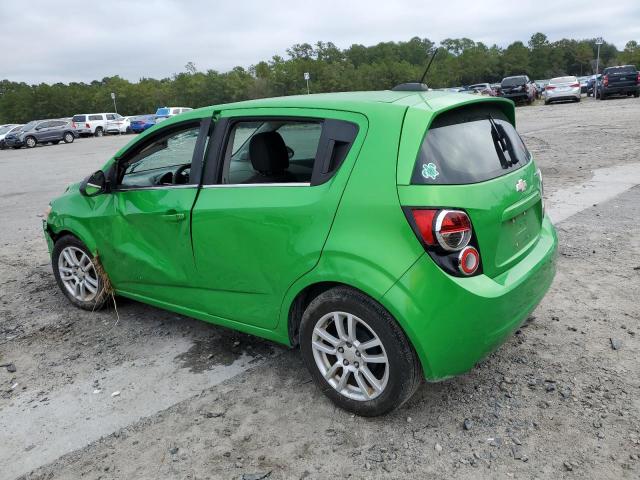 1G1JC6SH4G4110532 - 2016 CHEVROLET SONIC LT GREEN photo 2