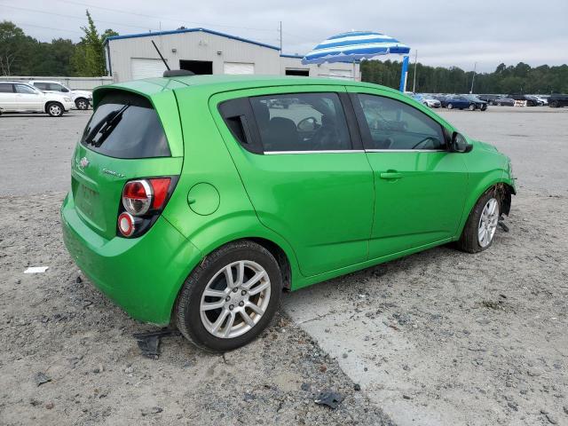 1G1JC6SH4G4110532 - 2016 CHEVROLET SONIC LT GREEN photo 3