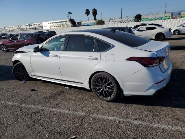 KMHGN4JB8JU256822 - 2018 GENESIS G80 SPORT WHITE photo 2