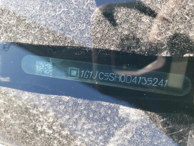 1G1JC5SH0D4135241 - 2013 CHEVROLET SONIC LT Qara foto 12