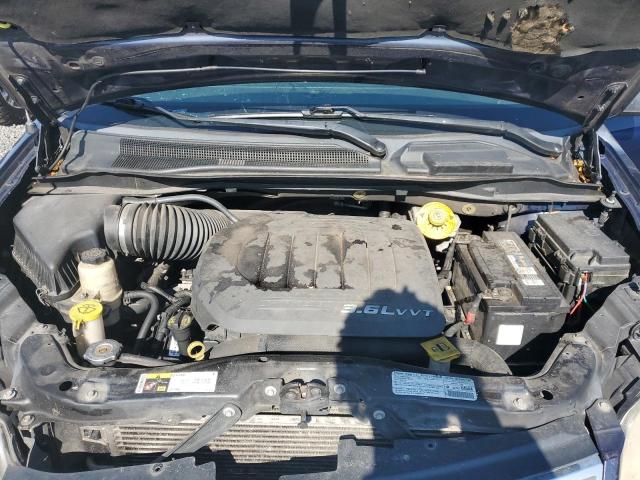 2C4RC1CG1DR757577 - 2013 CHRYSLER TOWN & COU TOURING L BLUE photo 12