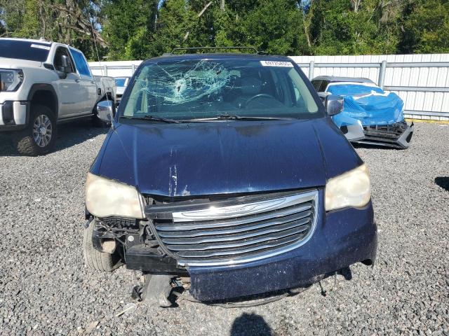 2C4RC1CG1DR757577 - 2013 CHRYSLER TOWN & COU TOURING L BLUE photo 5