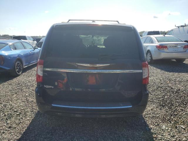2C4RC1CG1DR757577 - 2013 CHRYSLER TOWN & COU TOURING L BLUE photo 6