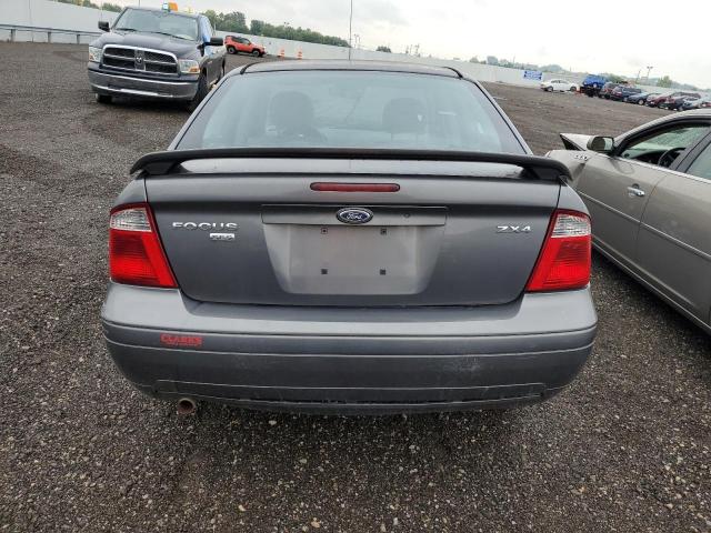 1FAHP34N36W234621 - 2006 FORD FOCUS ZX4 GRAY photo 6