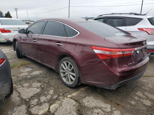 4T1BK1EB4EU102688 - 2014 TOYOTA AVALON BASE BURGUNDY photo 2