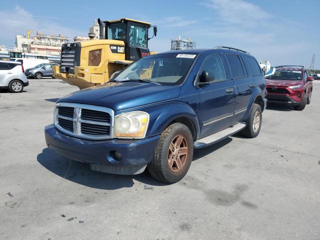 1D4HB58DX5F564523 - 2005 DODGE DURANGO LIMITED BLUE photo 1