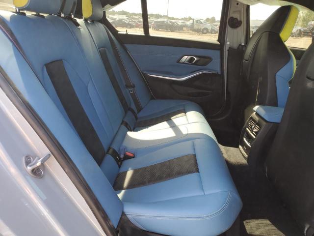 WBS43AY09NFM26026 - 2022 BMW M3 COMPETITION GRAY photo 10