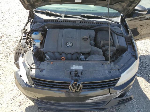 3VWDZ7AJ3BM342045 - 2011 VOLKSWAGEN JETTA SE Schwarz Foto 11