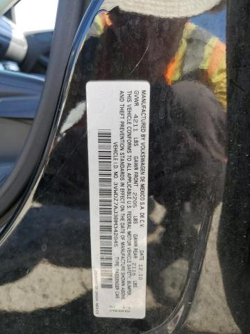 3VWDZ7AJ3BM342045 - 2011 VOLKSWAGEN JETTA SE Schwarz Foto 12