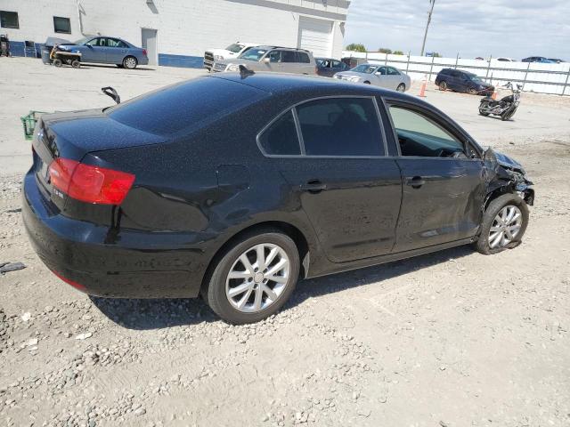 3VWDZ7AJ3BM342045 - 2011 VOLKSWAGEN JETTA SE Schwarz Foto 3