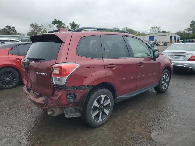 JF2SJAECXJH615447 - 2018 SUBARU FORESTER 2.5I PREMIUM 红色 照片 3