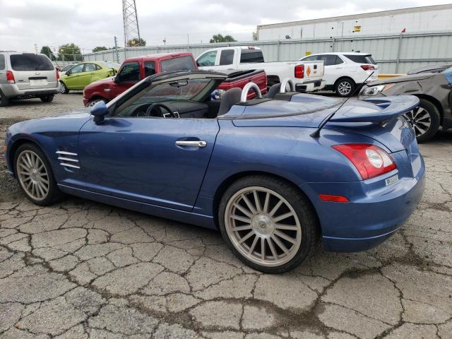 1C3AN75N25X053868 - 2005 CHRYSLER CROSSFIRE SRT-6 BLUE photo 2