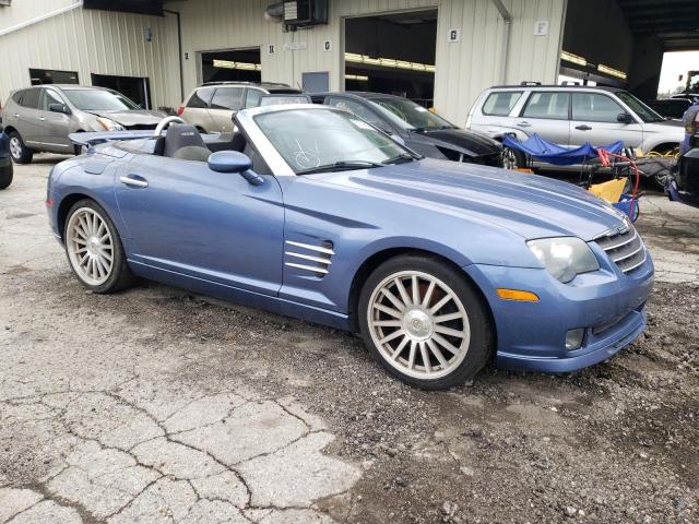 1C3AN75N25X053868 - 2005 CHRYSLER CROSSFIRE SRT-6 BLUE photo 4