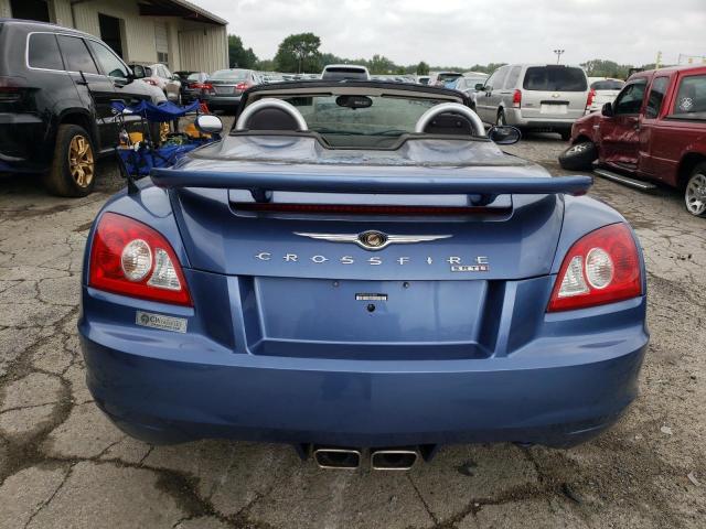 1C3AN75N25X053868 - 2005 CHRYSLER CROSSFIRE SRT-6 BLUE photo 6