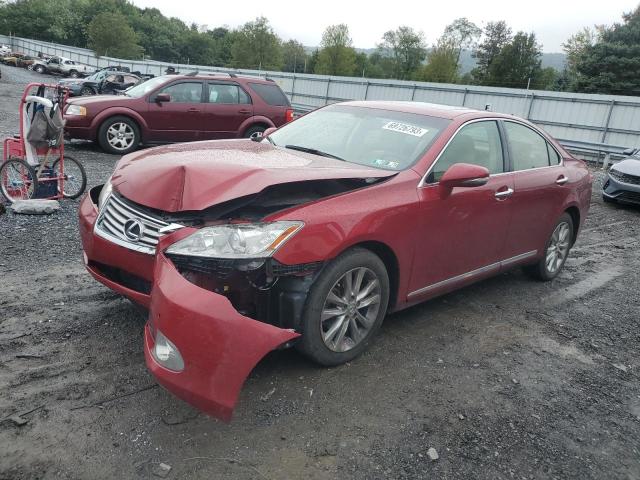 JTHBK1EGXC2475855 - 2012 LEXUS ES 350 RED photo 1