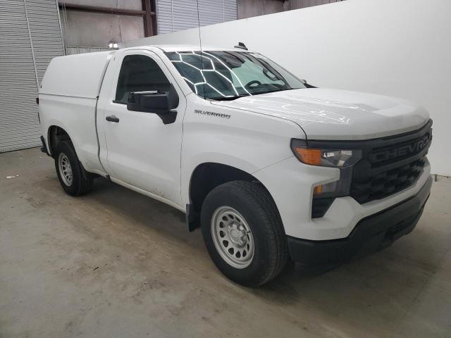 3GCNAAEK2PG350948 - 2023 CHEVROLET SILVERADO C1500 WHITE photo 4