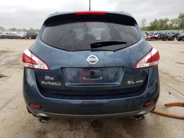 JN8AZ1MW8BW184963 - 2011 NISSAN MURANO S BLUE photo 6