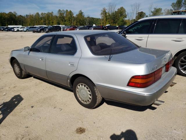 JT8UF11E0N0129894 - 1992 LEXUS LS 400 SILVER photo 2