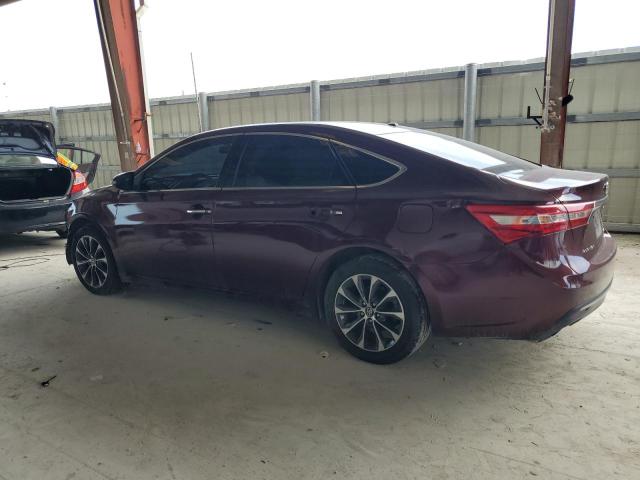 4T1BK1EB0GU212141 - 2016 TOYOTA AVALON XLE Бордовый фото 2