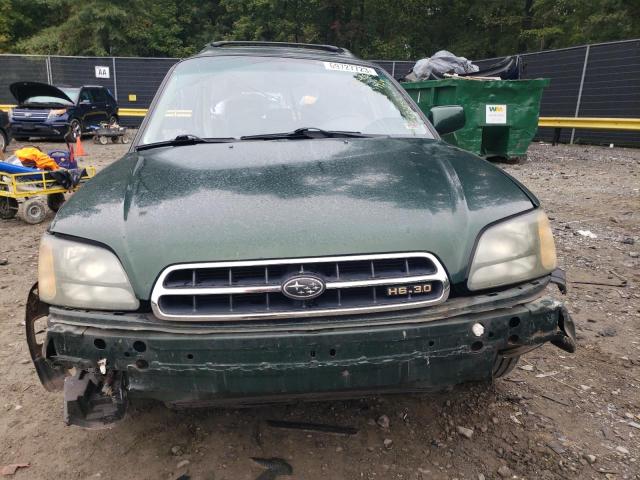 4S3BH806227602896 - 2002 SUBARU LEGACY OUTBACK H6 3.0 LL BEAN GREEN photo 5