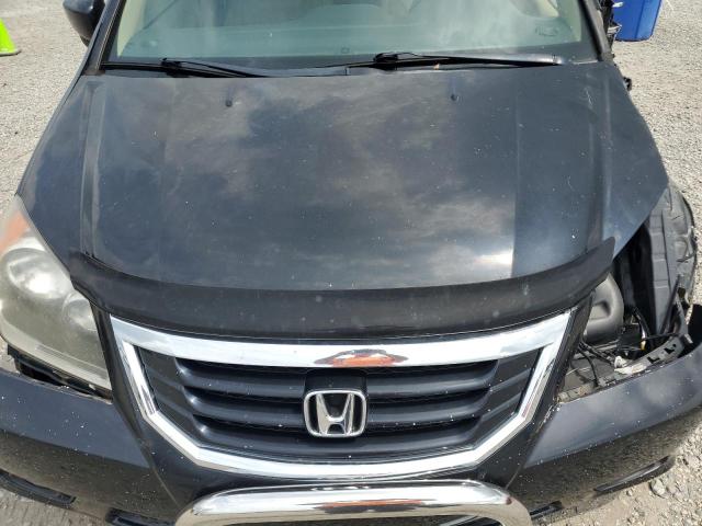 5FNRL38908B080030 - 2008 HONDA ODYSSEY TOURING შავი ფოტო 12