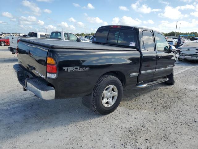5TBRT34141S127862 - 2001 TOYOTA TUNDRA ACCESS CAB შავი ფოტო 3