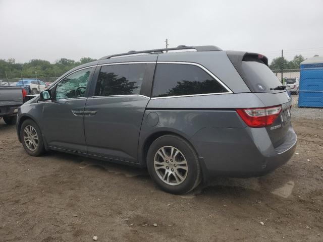 5FNRL5H63DB012316 - 2013 HONDA ODYSSEY EXL Gris foto 2