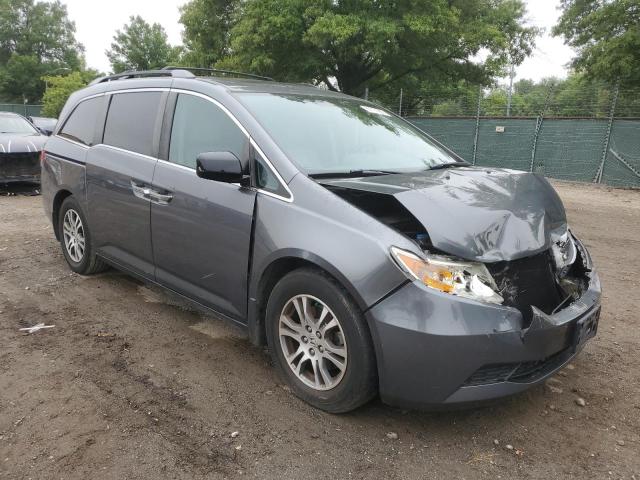 5FNRL5H63DB012316 - 2013 HONDA ODYSSEY EXL Gris foto 4