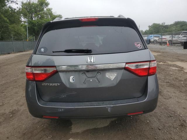 5FNRL5H63DB012316 - 2013 HONDA ODYSSEY EXL Gris foto 6
