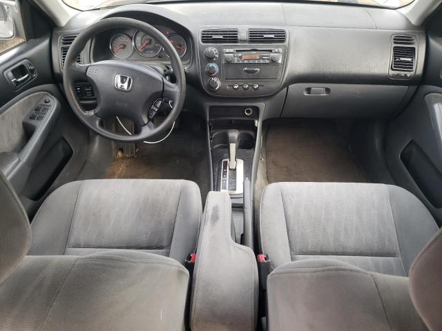 2HGES26724H520428 - 2004 HONDA CIVIC EX GRAY photo 8