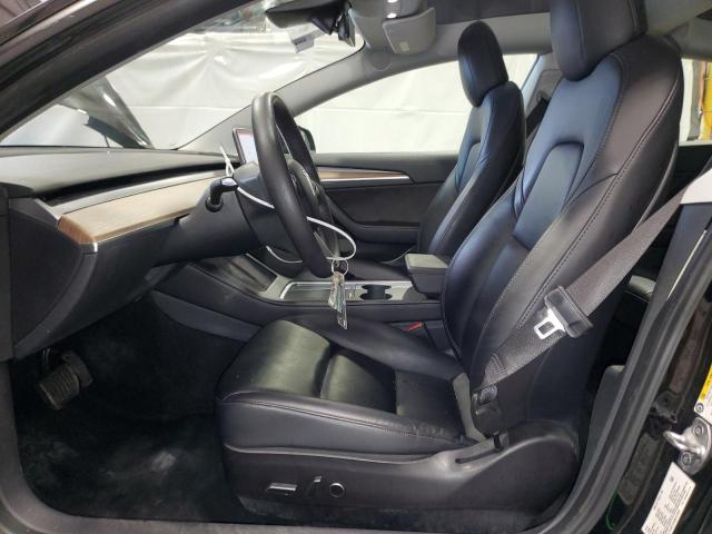 5YJ3E1EA3NF372091 - 2022 TESLA MODEL 3 BLACK photo 7