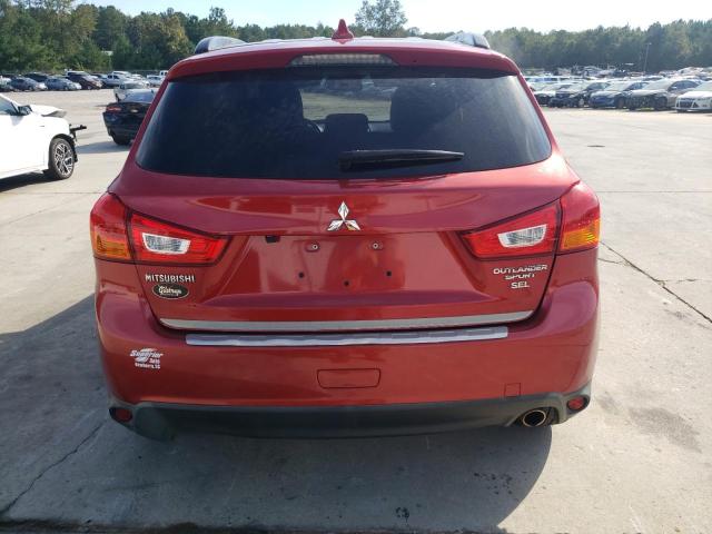 JA4AP4AW9HZ048060 - 2017 MITSUBISHI OUTLANDER SEL MAROON photo 6