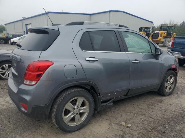 KL7CJLSB1KB928124 - 2019 CHEVROLET TRAX 1LT Сұр фото 3