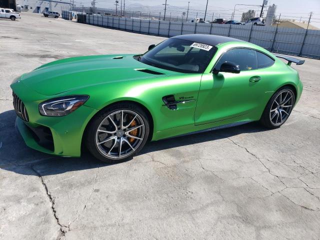 WDDYJ7KA2JA015499 - 2018 MERCEDES-BENZ AMG GT R GREEN photo 1