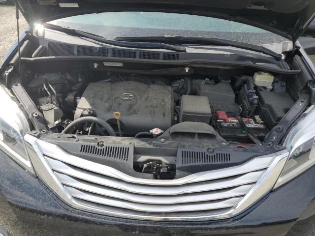 5TDDZ3DC8HS147513 - 2017 TOYOTA SIENNA XLE 黑色 照片 12