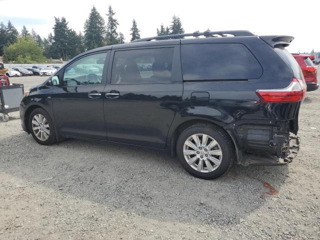 5TDDZ3DC8HS147513 - 2017 TOYOTA SIENNA XLE 黑色 照片 2