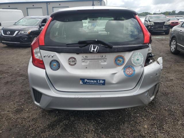 JHMGK5H55GS015077 - 2016 HONDA FIT LX SILVER photo 6