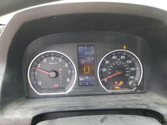 5J6RE4H52BL055965 - 2011 HONDA CR-V EX WHITE photo 9